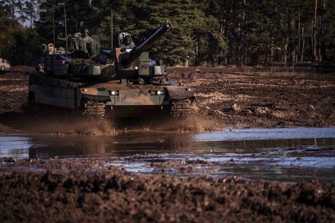 Czołgi K2 z 15. Giżyckiej Brygady Zmechanizowanej