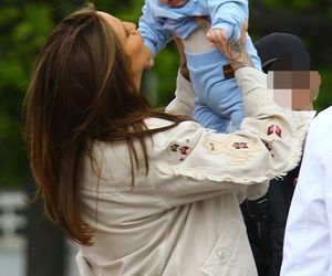 Karolina Gilon i syn. Ma kilka tygodni i juz jest gwiazdą