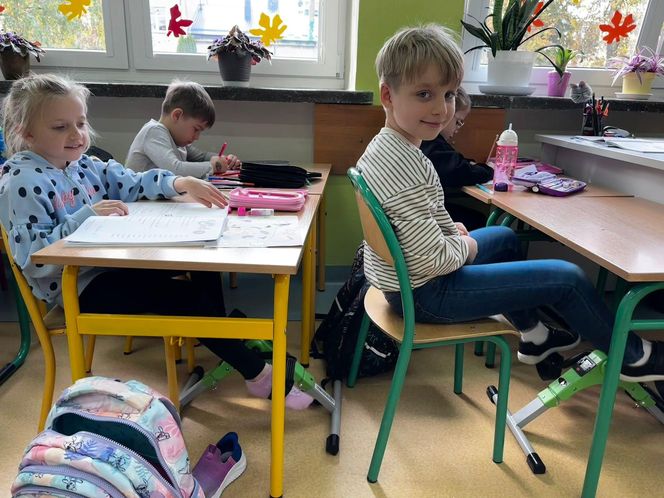 Kręcą wiedzę na pedałach! Jak rotory w kieleckiej szkole zmieniły lekcje nie do poznania