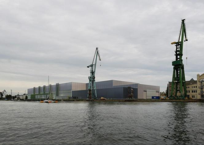 Fabryka morskich wież wiatrowych w Gdańsku