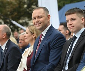 Marta Nawrocka na Narodowym Czytaniu