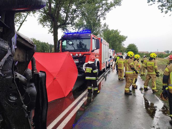 Śmiertelny wypadek na drodze 323 niedaleko Góry