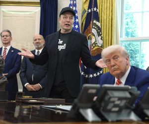 Elon Musk w Białym Domu z podbitym okiem 