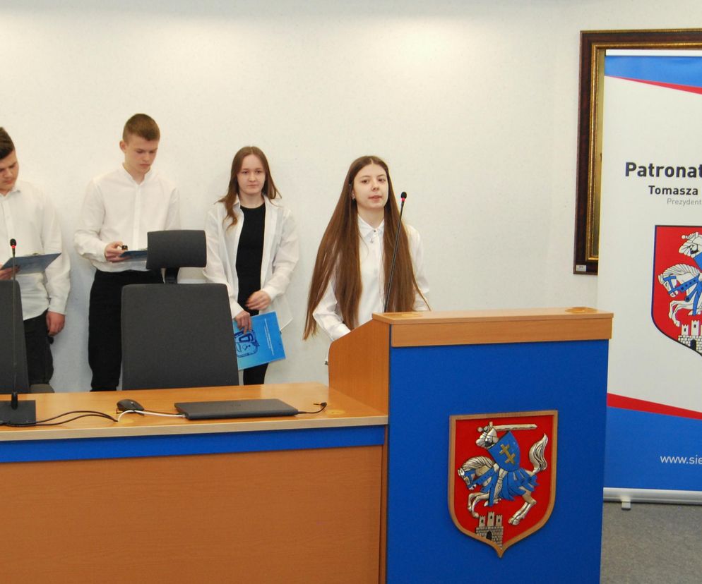 List uczniów siedleckiej „Szóstki” o szczęściu w życiu młodzieży