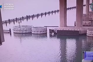 Ukraiński atak na most krymski