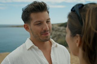 Barwy szczęścia, odcinek 3144. Justin (Jasper Sołtysiewicz), Regina (Kamila Kamińska)