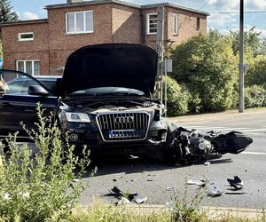 22-letnia kobieta na skuterze potrącona przez samochód