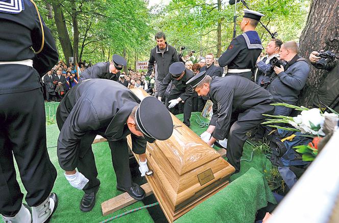 Prawdziwy pogrzeb Walentynowicz