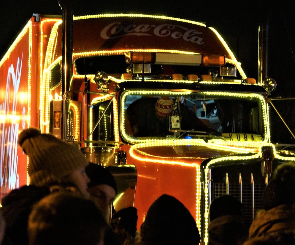 Ciężarówka Coca-Coli w Bydgoszczy [GALERIA]