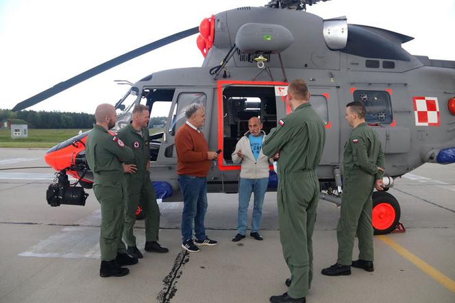 Uratowani żeglarze podziękowali pilotom