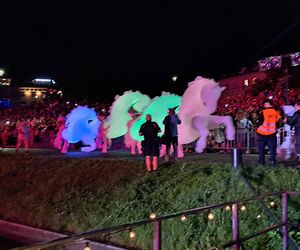 Małopolskie Królewskie Widowisko na Wiśle w ramach 24. Parady Smoków