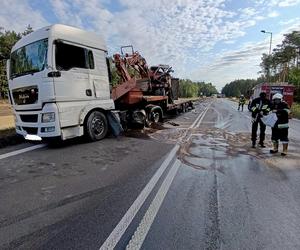 Tragiczny wypadek z udziałem dwóch ciężarówek. Jedna osoba nie żyje