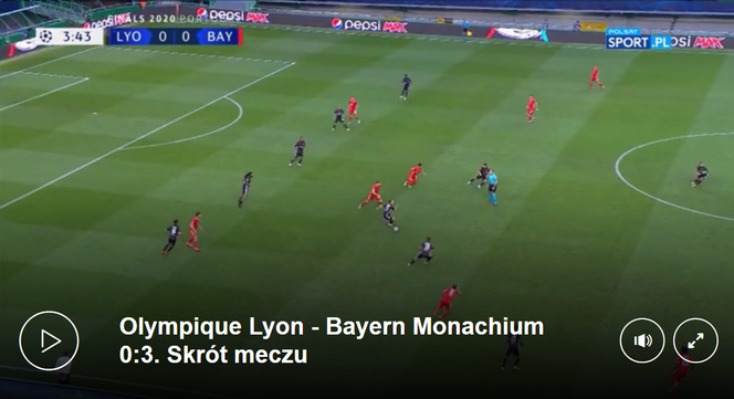 Skrót meczu Bayern Monachium - Olympique Lyon