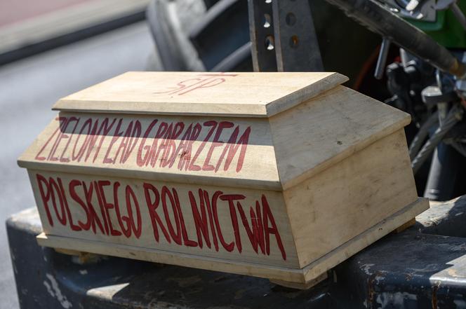 Protest rolników w Poznaniu