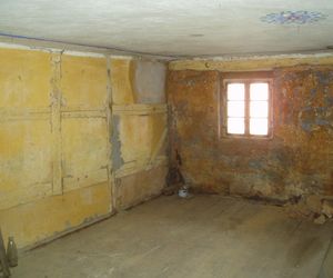 Remont domu szachulcowego w Płóczkach Górnych (Dolny Śląsk)