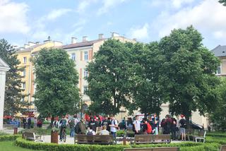 Lublin: Pożar w szkole w centrum miasta. Ewakuacja uczniów