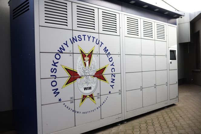 Paczkowy automat chłodniczy stanął na terenie warszawskiego Wojskowego Instytutu Medycznego 