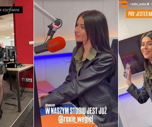 Roksana Węgiel w Radiu ESKA
