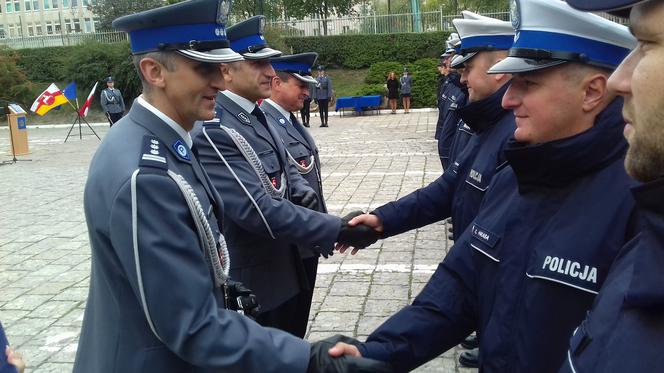 Ślubowanie nowych policjantów z Lubelszczyzny