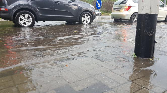 Skutki burzy w Rzeszowie