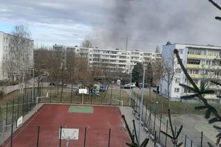 Pożar w Toruniu. 10 zastępów straży w akcji!