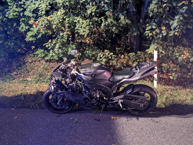 Tragiczny wypadek motocyklisty w Pyskowicach