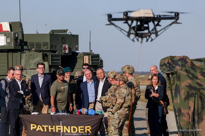 Andrzej Duda w Fort Stewart