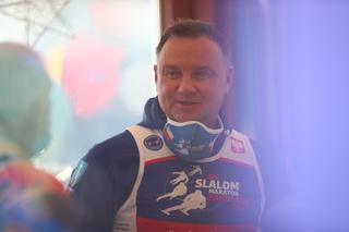 Andrzej Duda: Slalomem pomagał niepełnosprawnym