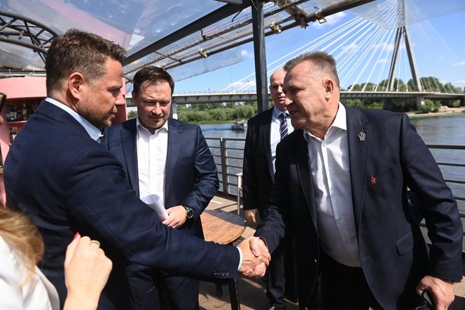 UEFA Super Cup w Warszawie - konferencja prasowa