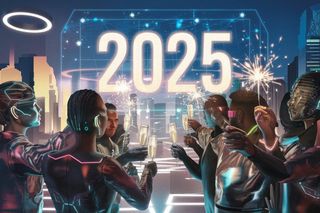 Kartki noworoczne 2025 z życzeniami