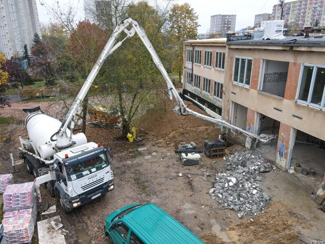 Remont szkoły na os. Sobieskiego w Poznaniu