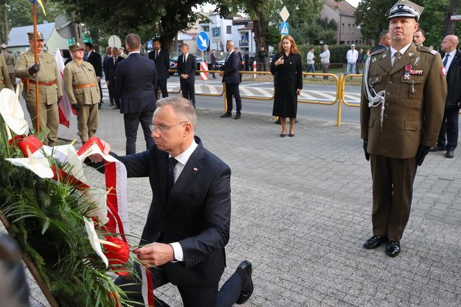 Andrzej Duda w Wieluniu na uroczystościach rocznicy wybuchu II wojny światowej