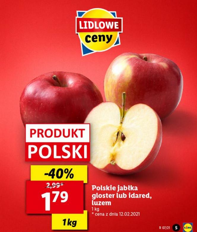 Wielkie promocje w Lidlu. Kiełbasa za 1 zł, jabłka za niecałe 2 zł, tanie śledzie!