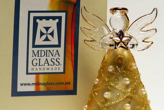 Ręcznie wykonane,szklane ozdoby świąteczne Mdina Glass z Malty zdjecie nr 7
