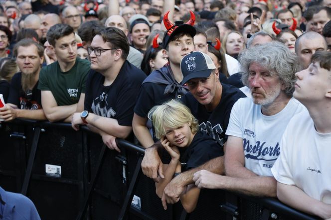 Koncert AC/DC w Warszawie (4.07.2025) - część druga. Organizatorem koncertu jest Live Nation