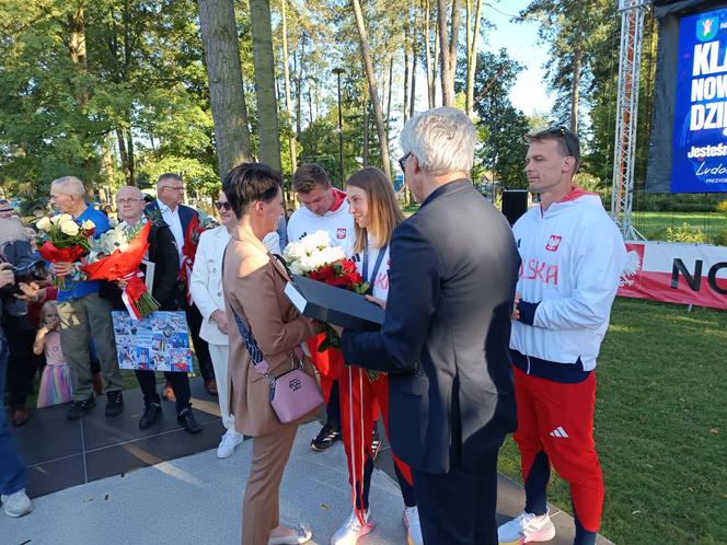 Nowy Sącz przywitał Klaudię Zwolińską