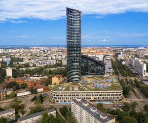 Sky Tower we Wrocławiu. Taras widokowy otwarty