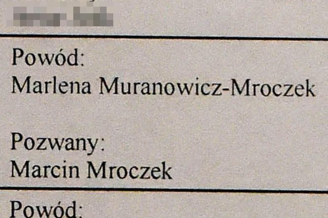 Marcin Mroczek rozwód