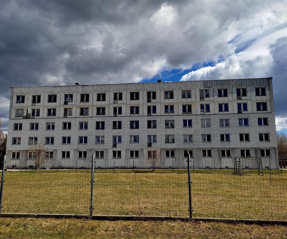 Opuszczona miejscowość Kłomino