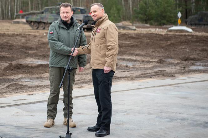 Polscy żołnierze szkolą ukraińskie załogi czołgów Leopard