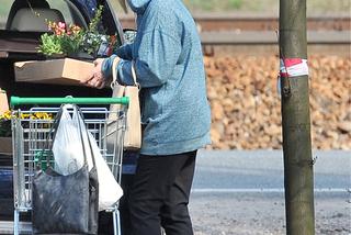 GRAŻYNA SZAPOŁOWSKA NA ZAKUPACH W CENTRUM OGRODNICZYM_1PUBL