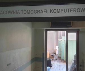 Zniszczone tomografy, ewakuowali pacjenci. Tak wygląda szpital w Nysie 