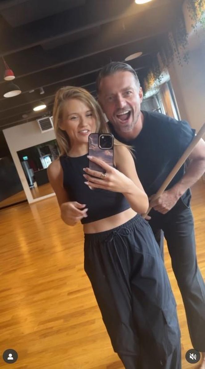 Agnieszka Kaczorowska i Marcin Rogacewicz