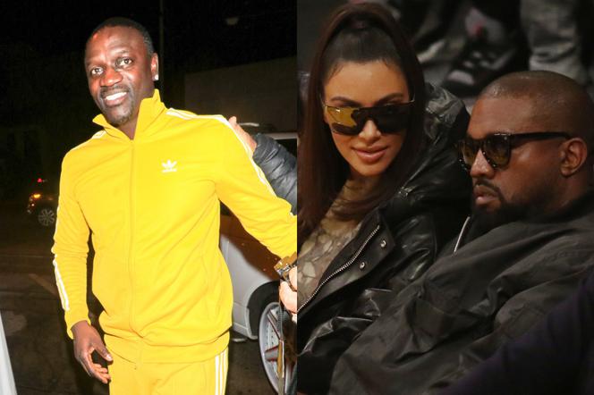 Akon, Kim Kardashian i Kanye West
