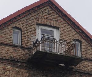 Opuszczona zabytkowa kamienica przy ul. Sienkiewicza w Białymstoku