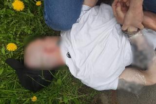 Rozbój na kurierze w Lesznie z gazem łzawiącym