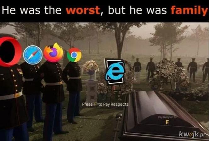 To koniec Internet Explorer. Internauci nigdy nie zapomną! 