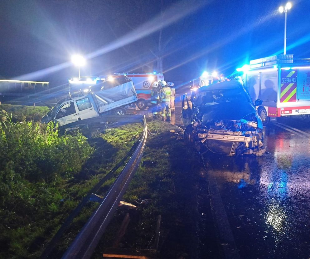 Wypadek na trasie Świecie-Tuchola! Siedem osób w szpitalu 