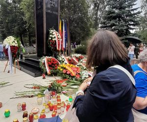 81. rocznica wybuchu Powstania Warszawskiego. Uroczystości przy pomniku Gloria Victis