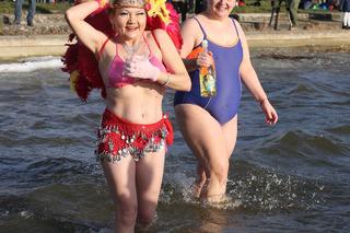 Klimat i temperatura jak w Rio De Janeiro. Tak lubelskie morsy rozpoczęły karnawał